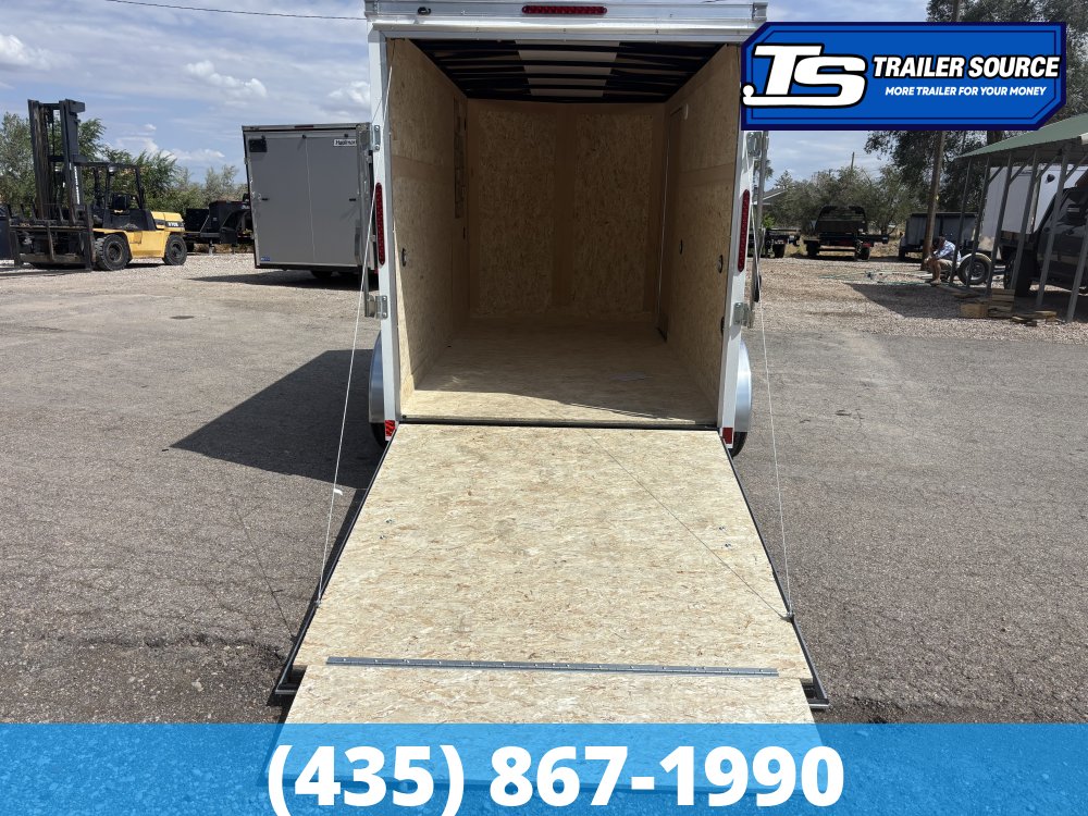 6x12 Wells Cargo FastTrac Enclosed Cargo Trailer - 6'6" Interior - 7K GVWR - .080 PolyCor