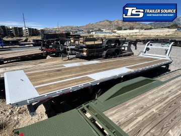 8.5x28 Horizon FFT Gooseneck Tilt Trailer - 23K GVWR - 18 Ply Tires