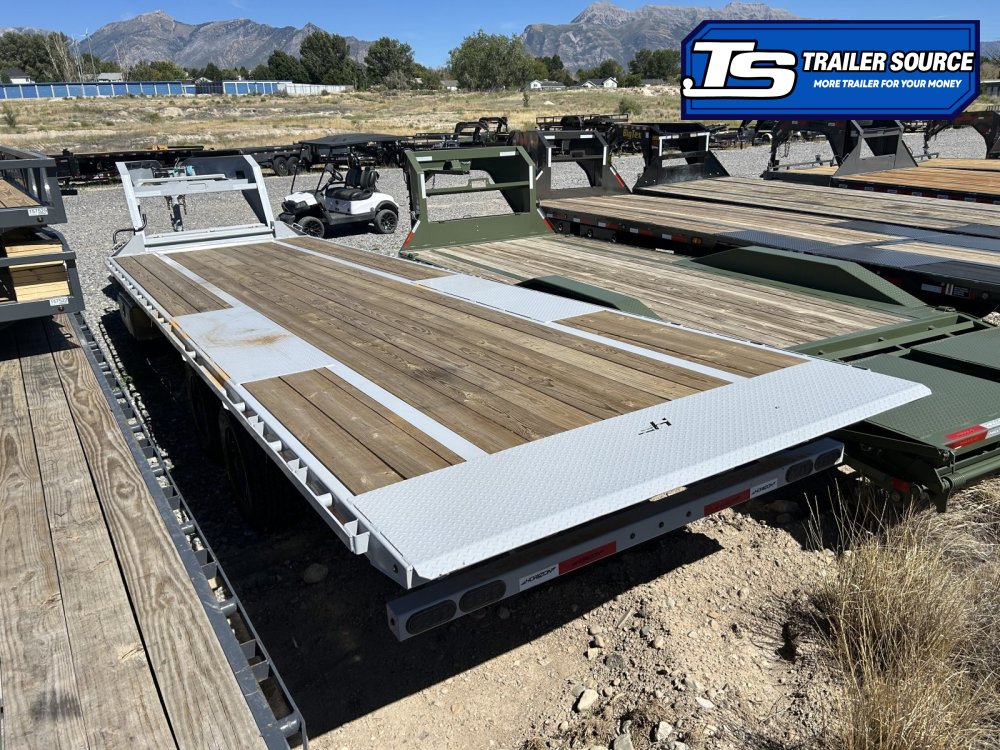 8.5x28 Horizon FFT Gooseneck Tilt Trailer - 23K GVWR - 18 Ply Tires