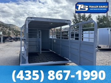 6.5x16 Ranch Boss STR-610 Horse Trailer - 15.2K GVWR -