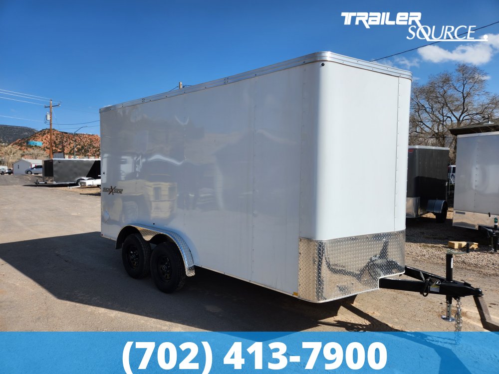 7.5x14 Mirage Xpres Side by Side Pkg 7'0" Interior 7K Side by Side Pkg Enclosed Cargo