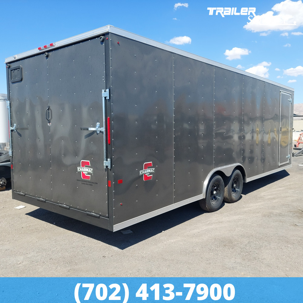 8.5x24 Charmac Atlas 7'0" Interior 10K Enclosed Cargo