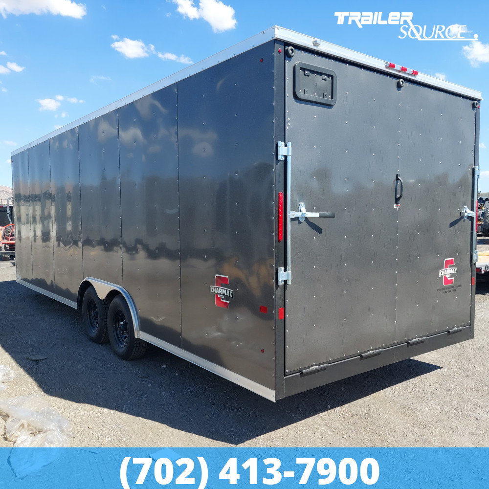 8.5x24 Charmac Atlas 7'0" Interior 10K Enclosed Cargo