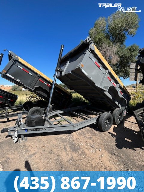 6.5x12 Diamond C MDT 10K 32" Sides Dump