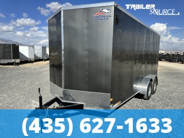 7x16 American Hauler Arrow Deluxe 7'0" 7K Tandem Axle Enclosed Cargo