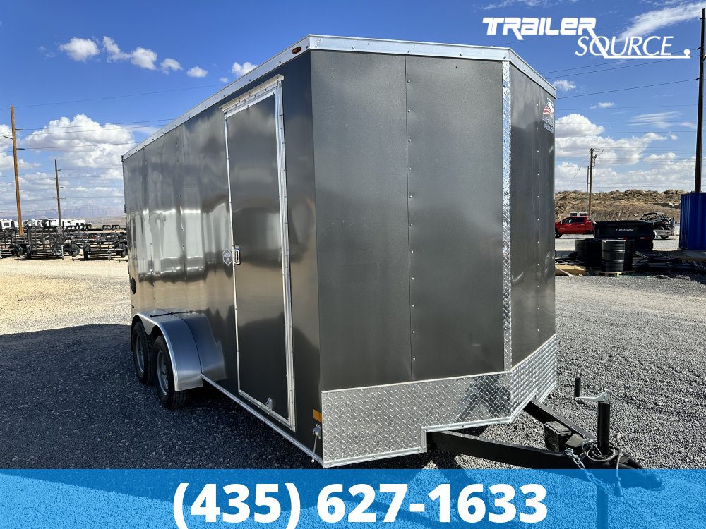 7x16 American Hauler Arrow Deluxe 7'0" 7K Tandem Axle Enclosed Cargo