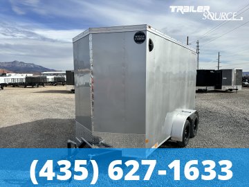 6x12 Wells Cargo Fast Trac Deluxe 7'0" Interior 7K Tandem Axle Enclosed Cargo