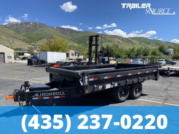 8.5x14 Iron Bull DDP 14K Dump Trailer