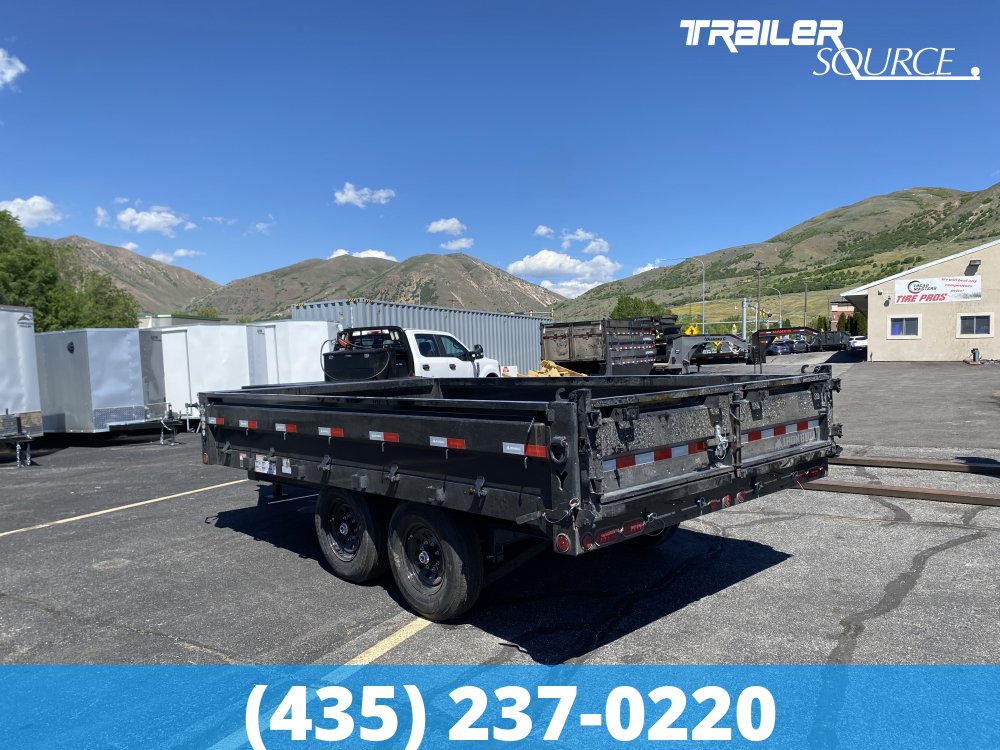 8.5x14 Iron Bull DDP 14K Dump Trailer