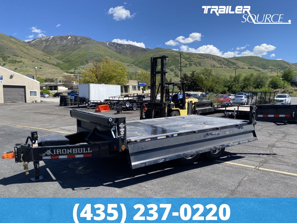 8.5x14 Iron Bull DDP 14K Dump Trailer