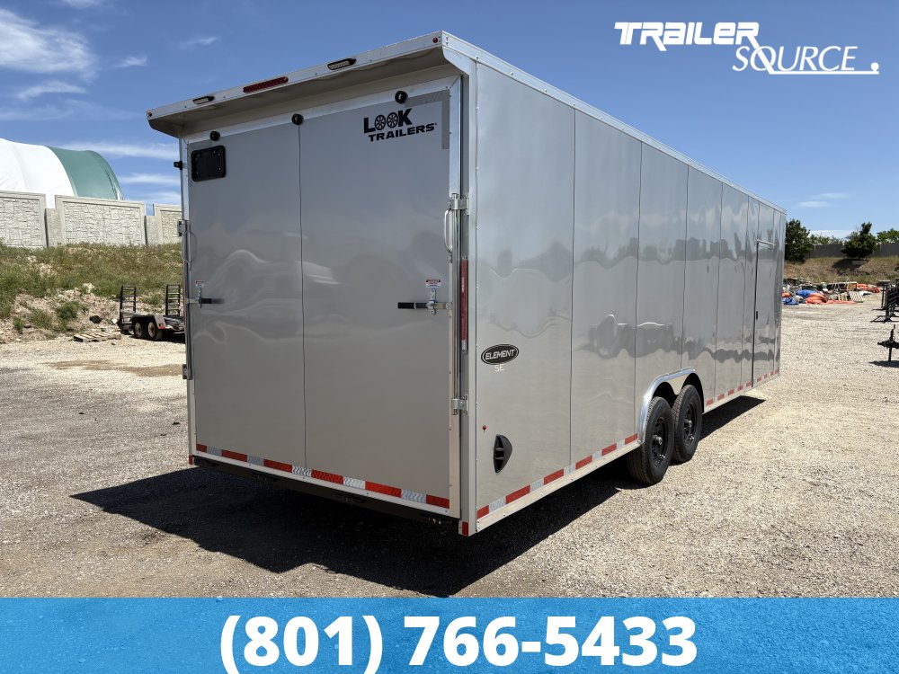8.5x28 Look Element SE 7'0" Interior 14K Tandem Axle Enclosed Cargo