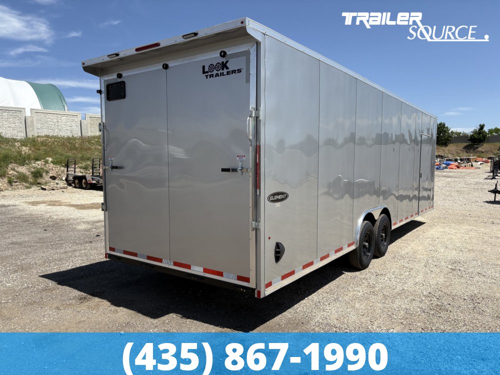 8.5x28 Look Element SE 7'6" Interior 14K Tandem Axle Enclosed Cargo