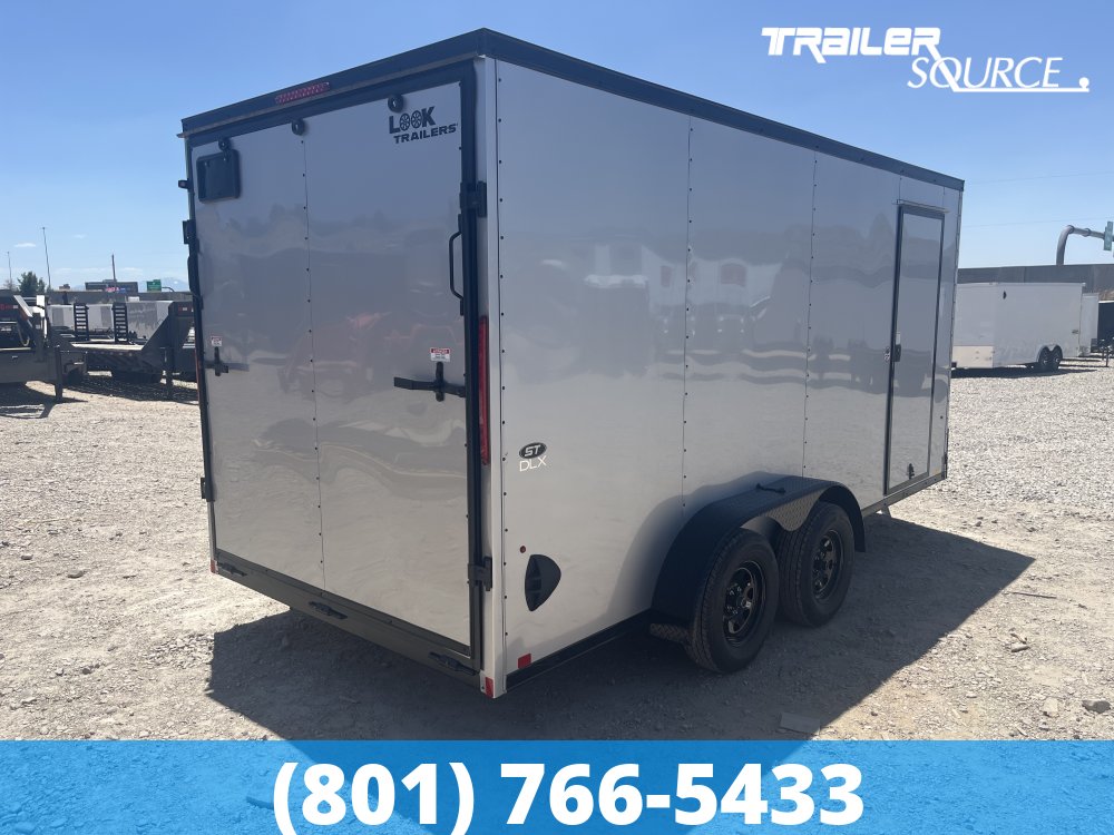 7x16 Look ST DLX 7'0" Interior 7K Tandem Axle Enclosed Cargo