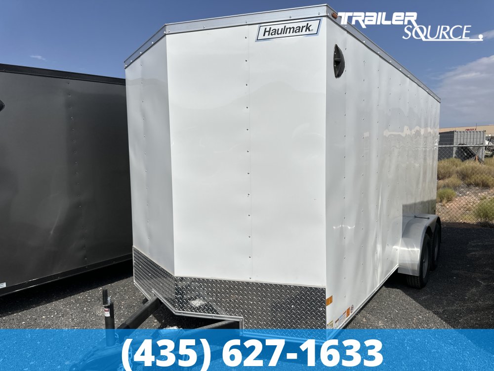 7x16 Haulmark Passport 7'0" Interior 7K Tandem Axle Enclosed Cargo Trailer