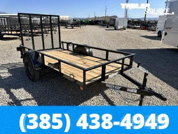 5x10 Top Hat Single Axle Utility