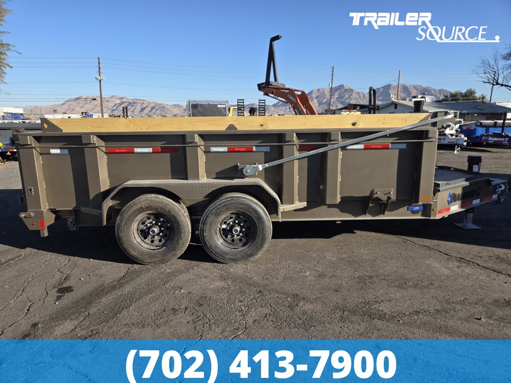 7x14 Diamond C LPT 207  15.5K Dump