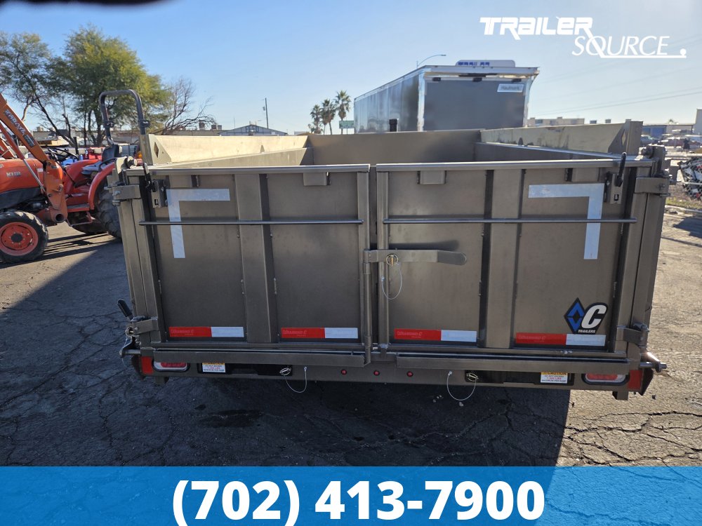 7x14 Diamond C LPT 207  15.5K Dump