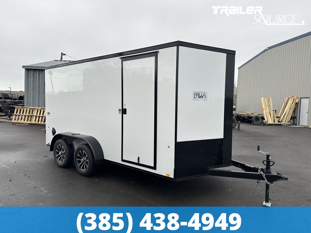 7x14 Look ST DLX 7'0" Interior 7K Tandem Axle Enclosed Cargo