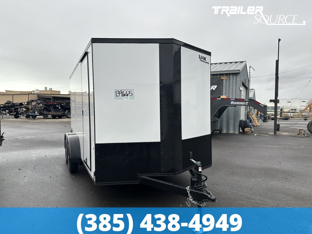 7x14 Look ST DLX 7'0" Interior 7K Tandem Axle Enclosed Cargo