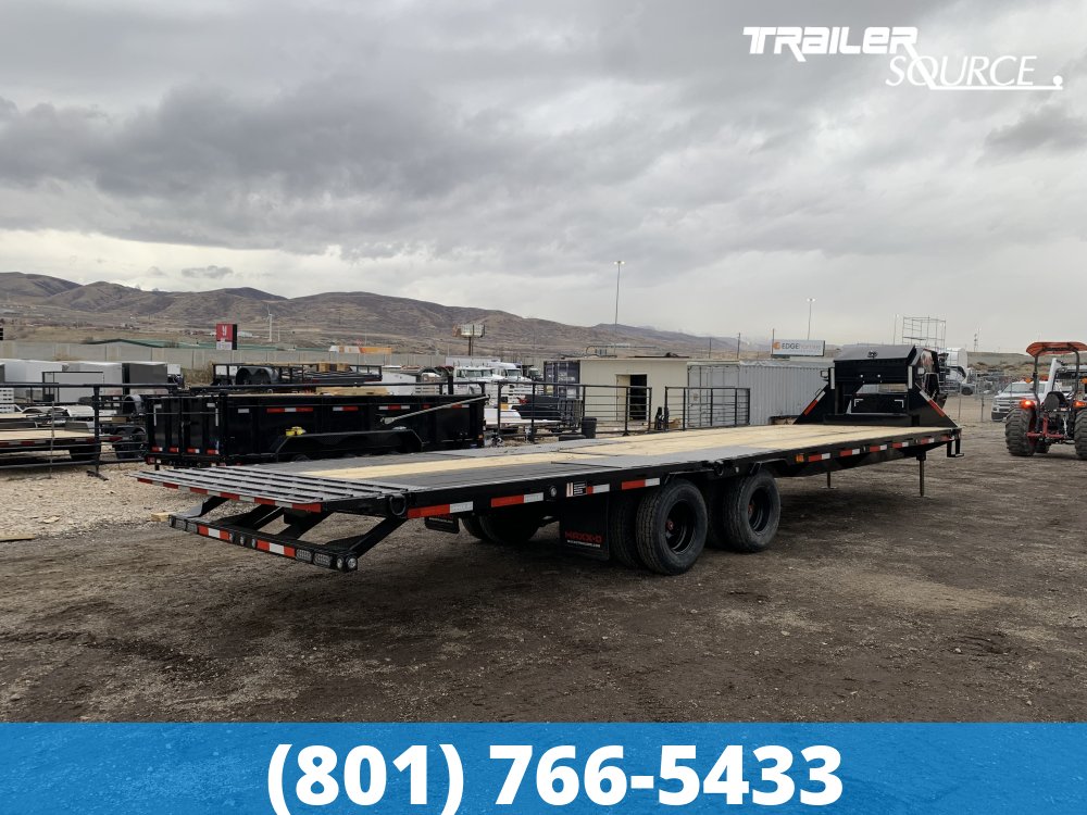 8.5x32 Maxx-D YDX Gooseneck Equipment Trailer -  25.9K GVWR - HDSS Suspension, Hydraulic Disc Brakes, Hydraulic Jack(s)