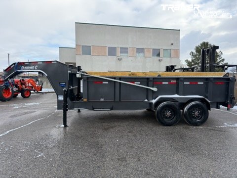 7x16 Diamond C LPT-GN 210 Dump