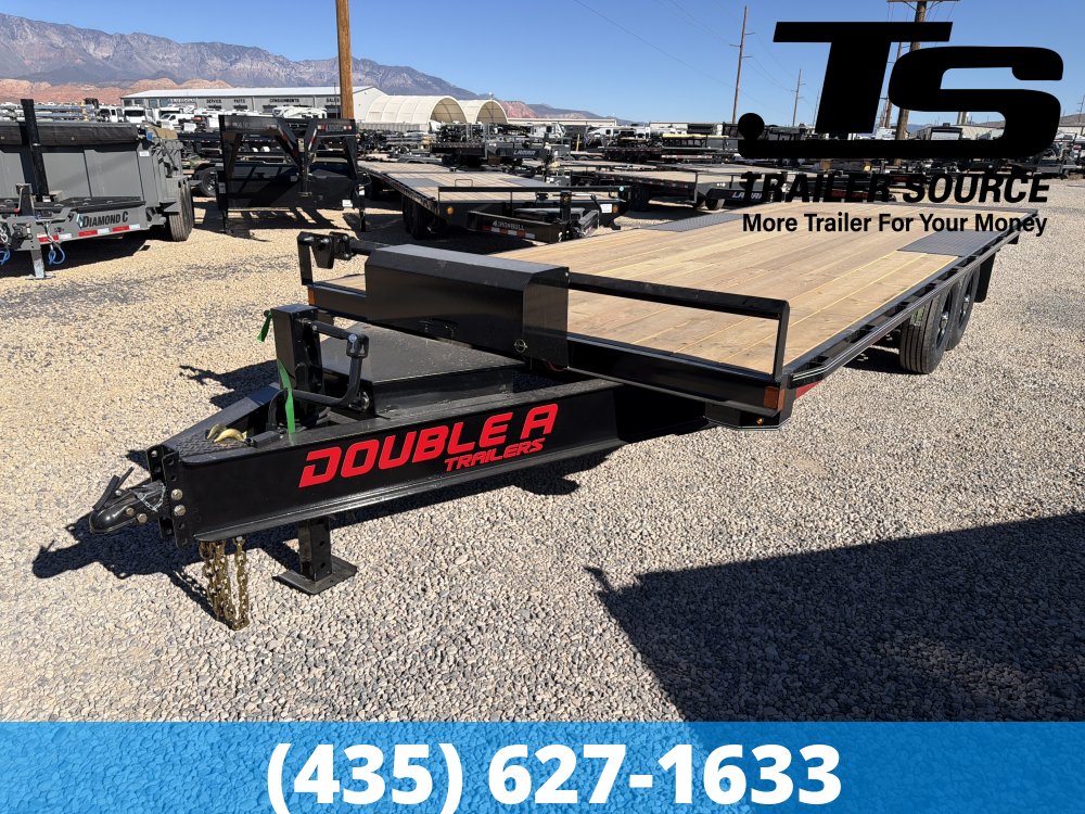 8.5x24 Double A Pro Series HBT  Deckover Tilt