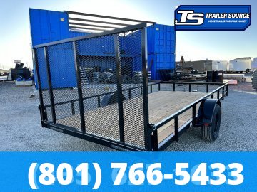 7x12 Built MAX Series ATV Trailer - 3.5K GVWR - Ramp Gate
