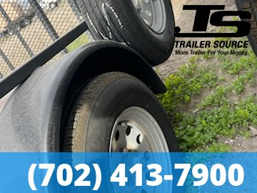 6.5x12 Echo EA-12-14 Utility Trailer - 3.5K GVWR - Spare Tire