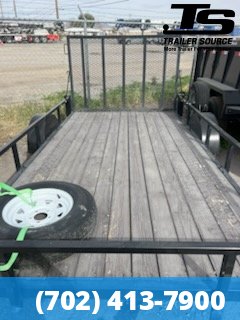 6.5x12 Echo EA-12-14 Utility Trailer - 3.5K GVWR - Spare Tire