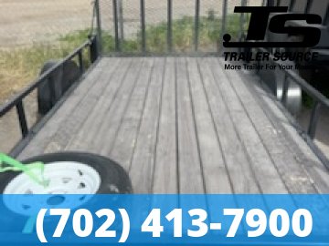 6.5x12 Echo EA-12-14 Utility Trailer - 3.5K GVWR - Spare Tire