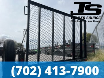 6.5x12 Echo EA-12-14 Utility Trailer - 3.5K GVWR - Spare Tire