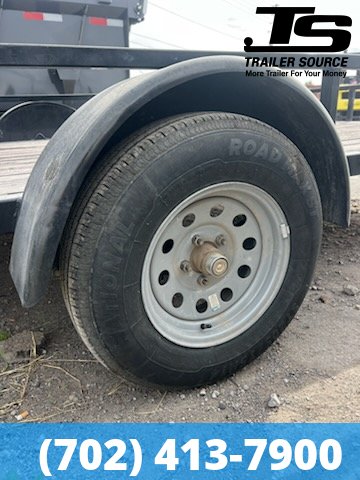 6.5x12 Echo EA-12-14 Utility Trailer - 3.5K GVWR - Spare Tire