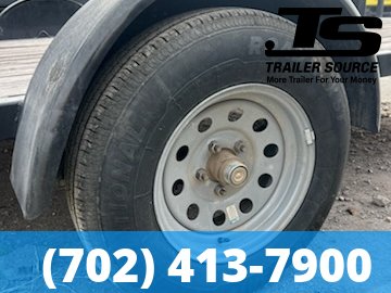 6.5x12 Echo EA-12-14 Utility Trailer - 3.5K GVWR - Spare Tire