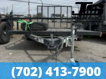 6.5x12 Echo EA-12-14 Utility Trailer - 3.5K GVWR - Spare Tire
