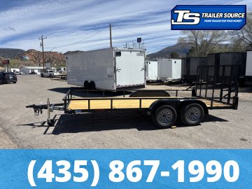 7x16 Echo 7K Tandem Axle Utility