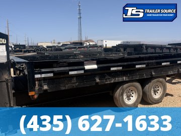 8.5x14 Big Tex Deckover Dump Trailer - 14K GVWR - Slide Out Ramps