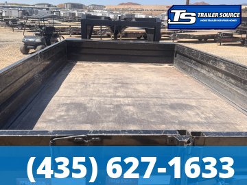 8.5x14 Big Tex Deckover Dump Trailer - 14K GVWR - Slide Out Ramps