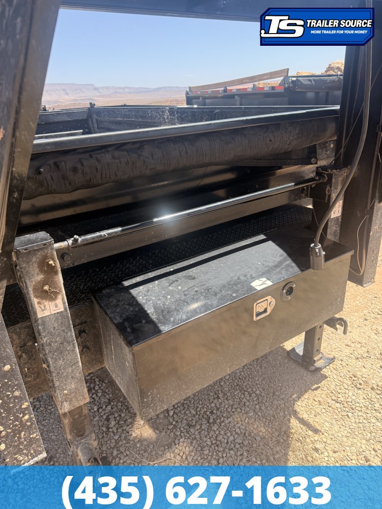 8.5x14 Big Tex Deckover Dump Trailer - 14K GVWR - Slide Out Ramps