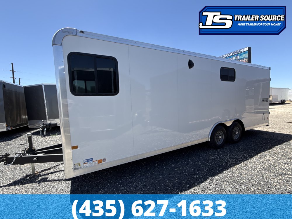 8.5x24 Haulmark Grizzly HD Office 7'0" Interior Enclosed Cargo