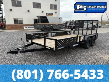 7x16 Sure-Trac Tube Top ATV Utility