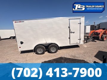 7x16 Wells Cargo FastTrac Enclosed Cargo Trailer - 6'6" Interior - 7K GVWR -