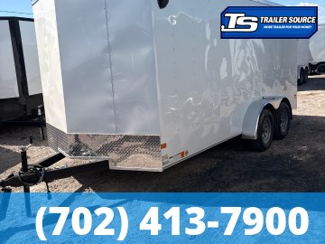 7x16 Wells Cargo FastTrac Enclosed Cargo Trailer - 6'6" Interior - 7K GVWR -