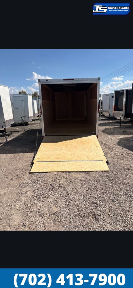 7x16 Wells Cargo FastTrac Enclosed Cargo Trailer - 6'6" Interior - 7K GVWR -