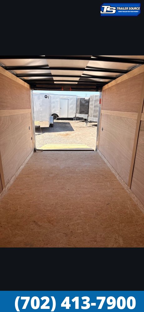 7x16 Wells Cargo FastTrac Enclosed Cargo Trailer - 6'6" Interior - 7K GVWR -