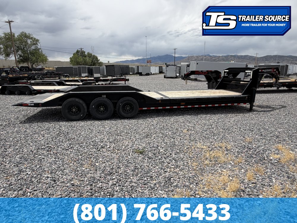 7x28 Iron Bull TLG Gooseneck Power Tilt