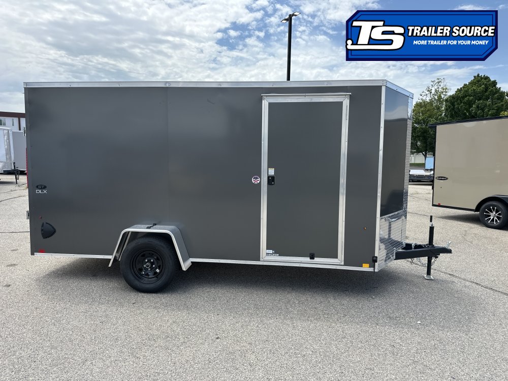 6x14 Look ST DLX Enclosed Cargo Trailer - 6'6" Interior - 3.5K GVWR - .080 PolyCor