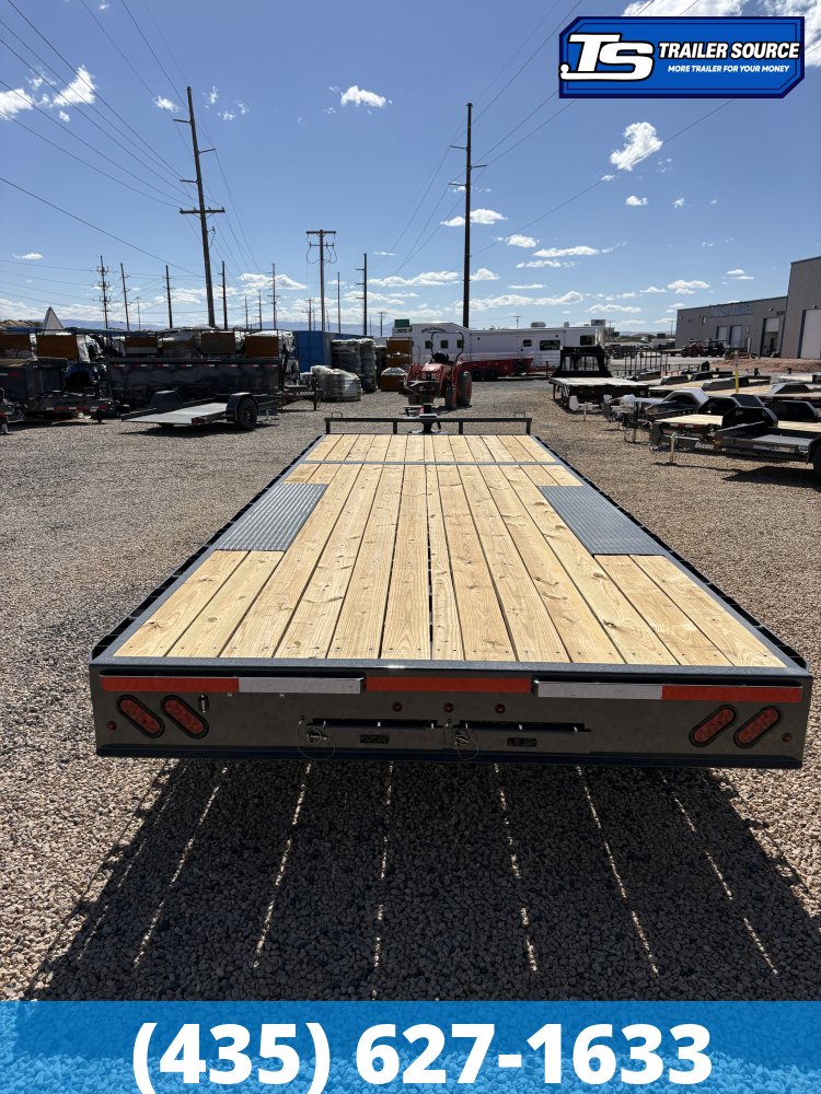 8.5x24 Lamar F8 Deckover Equipment Trailer - 14K GVWR -