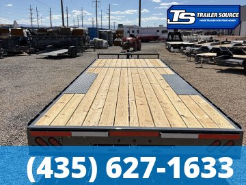 8.5x24 Lamar F8 Deckover Equipment Trailer - 14K GVWR -