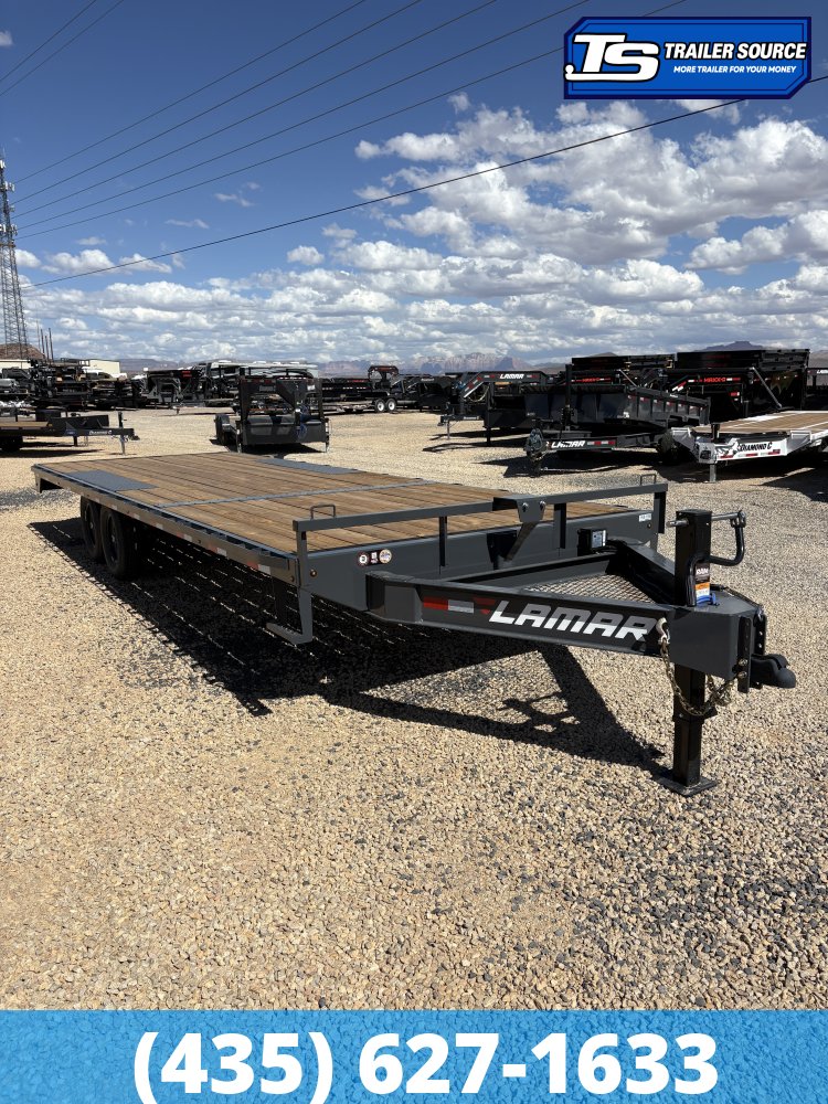8.5x24 Lamar F8 Deckover Equipment Trailer - 14K GVWR -