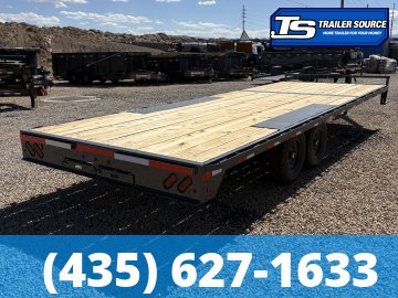 8.5x24 Lamar F8 Deckover Equipment Trailer - 14K GVWR -
